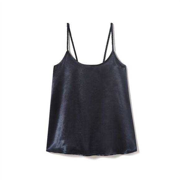 Pj Harlow - Babe Satin Cami With Pleated Front And Adjustable Straps main image 1